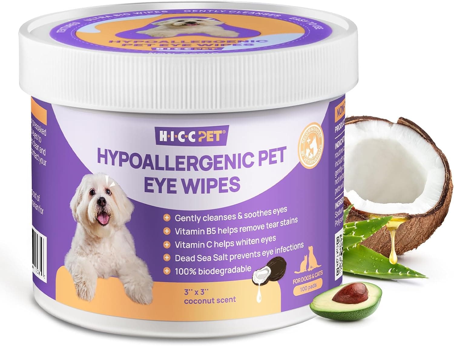 Eye Wipes for Dogs & Cats preview image