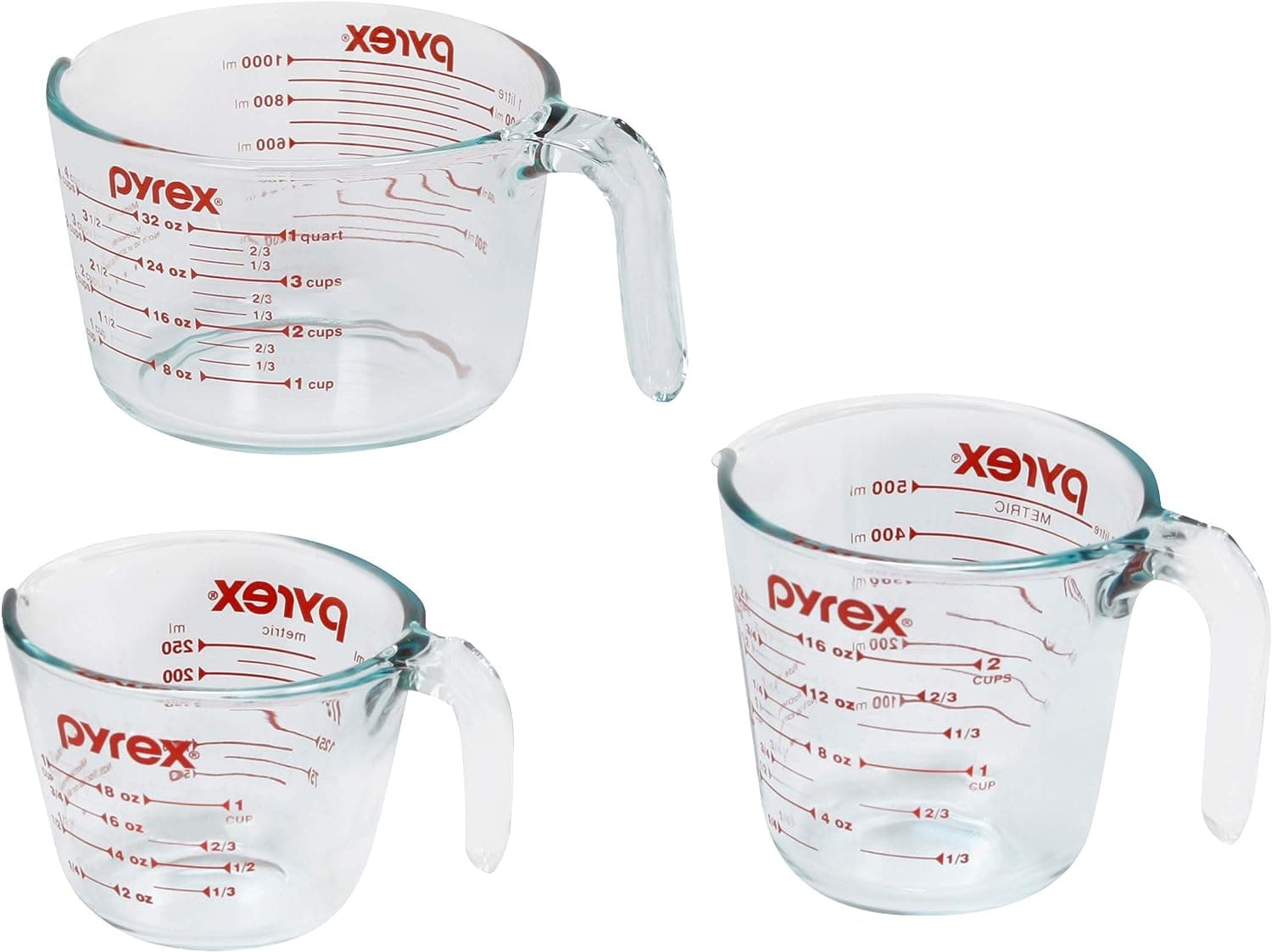 Pyrex Glass Measuring Cup Set preview image